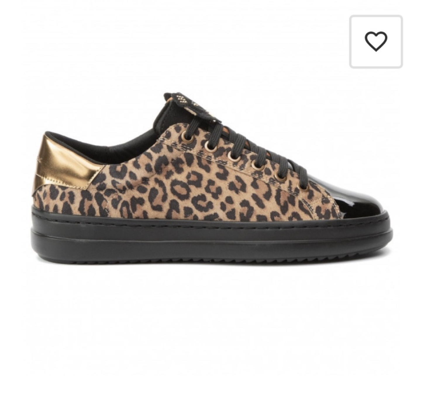 Leopard print sneakers, basically new.  Barely used US6 - photo 2