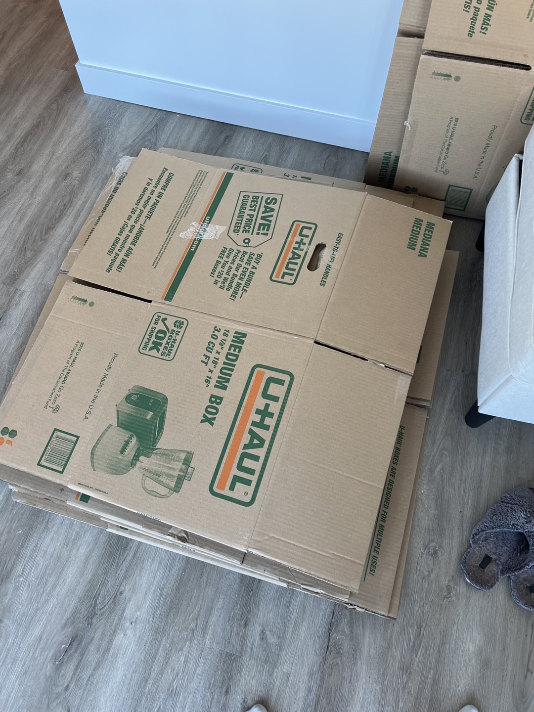 Moving boxes set of 16