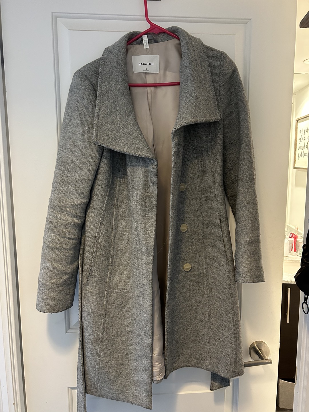 Babaton wool coat - photo 3