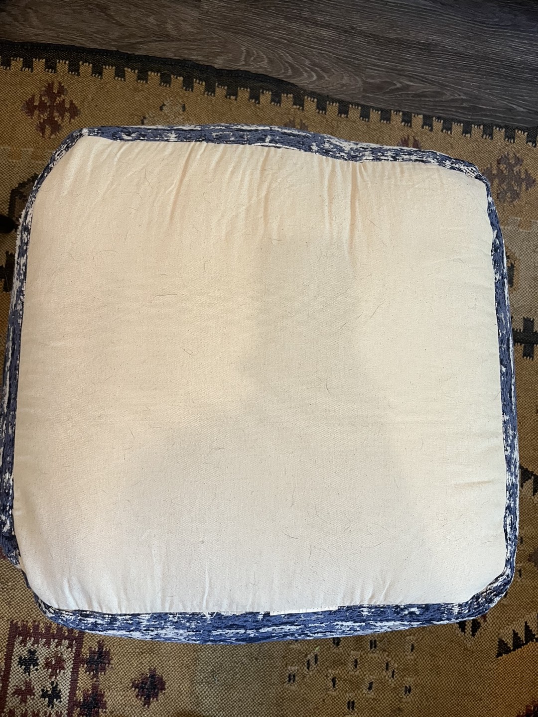 Moroccan style pouf pillow - photo 2