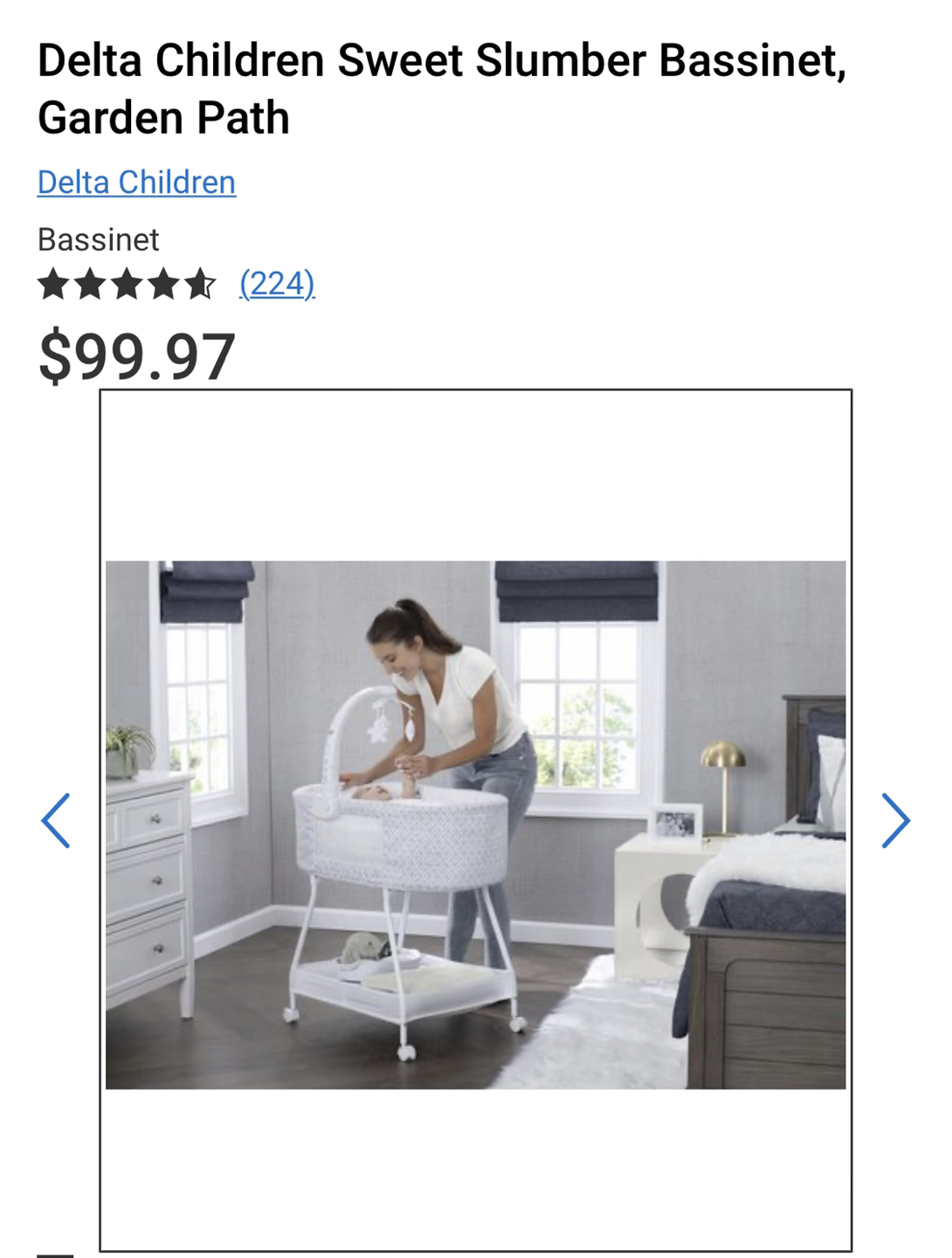 Brand new in box baby bassinet - photo 2