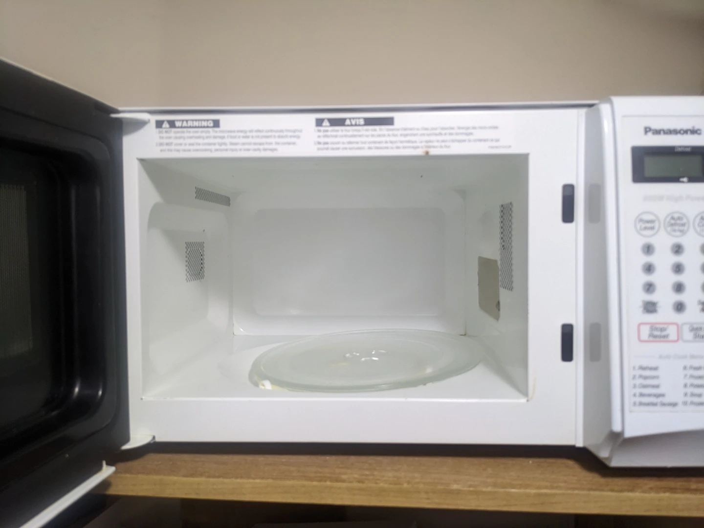 Panasonic microwave