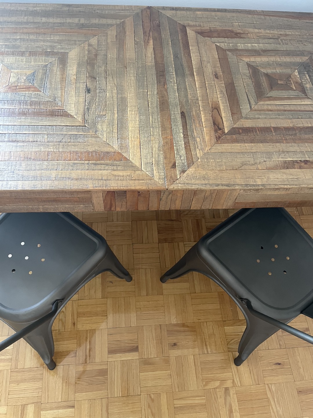 LOU iron dining chairs - photo 3