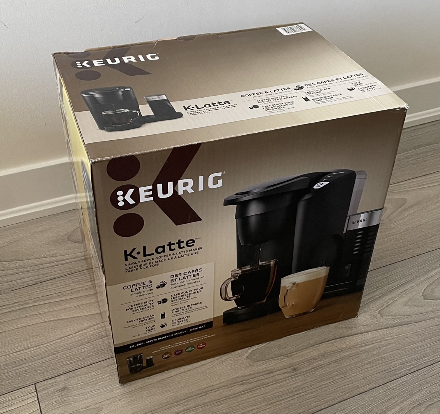 Keurig K-Latte Coffee/Latte Maker + Pod Carousel + Free k-cups - photo 3