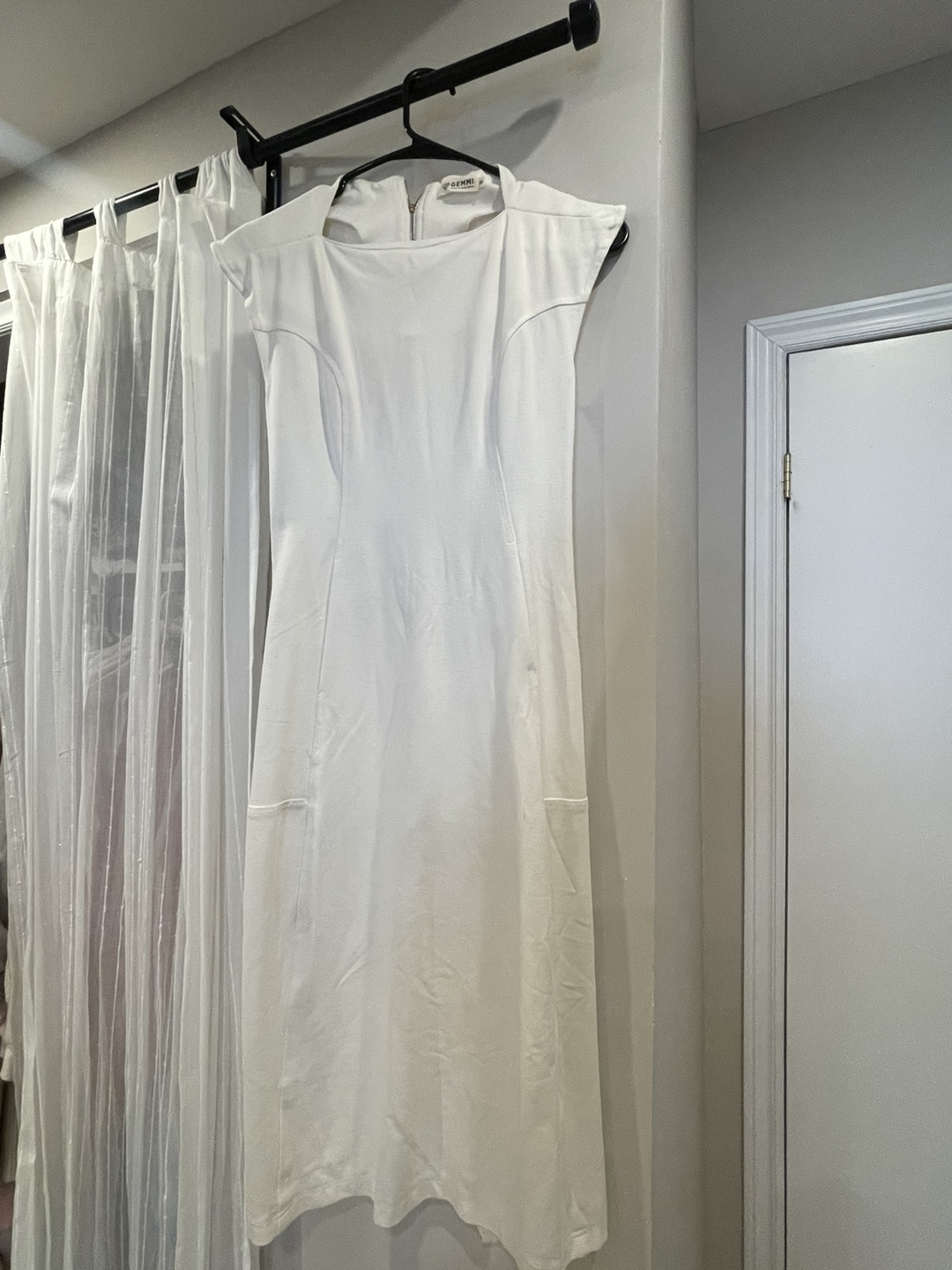 White sheath dress 👗 Moving sale thumbnail