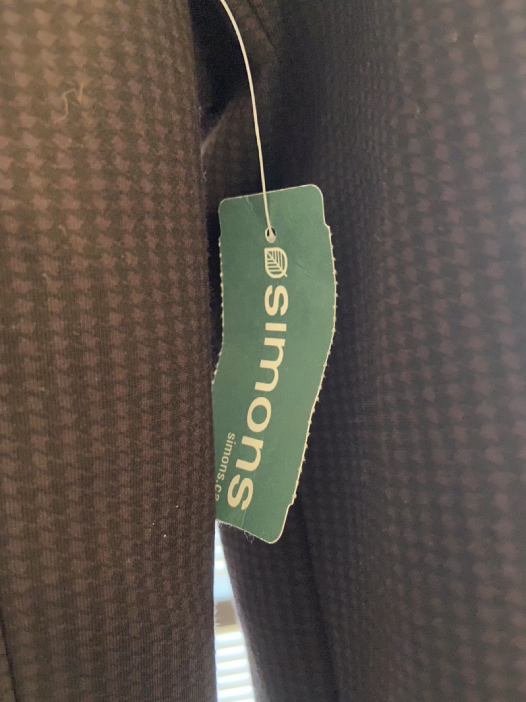 BNWT Simons Contemporaine Dark Purple Blazer image indicator(4)