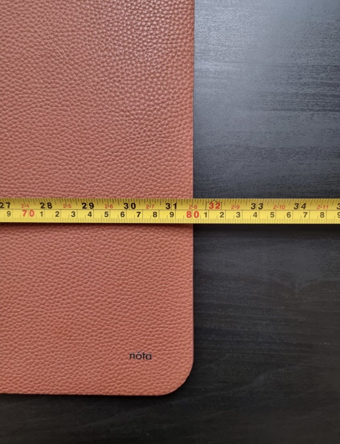 Mousepad NOTA - Brown leather (80x40)cm - photo 3