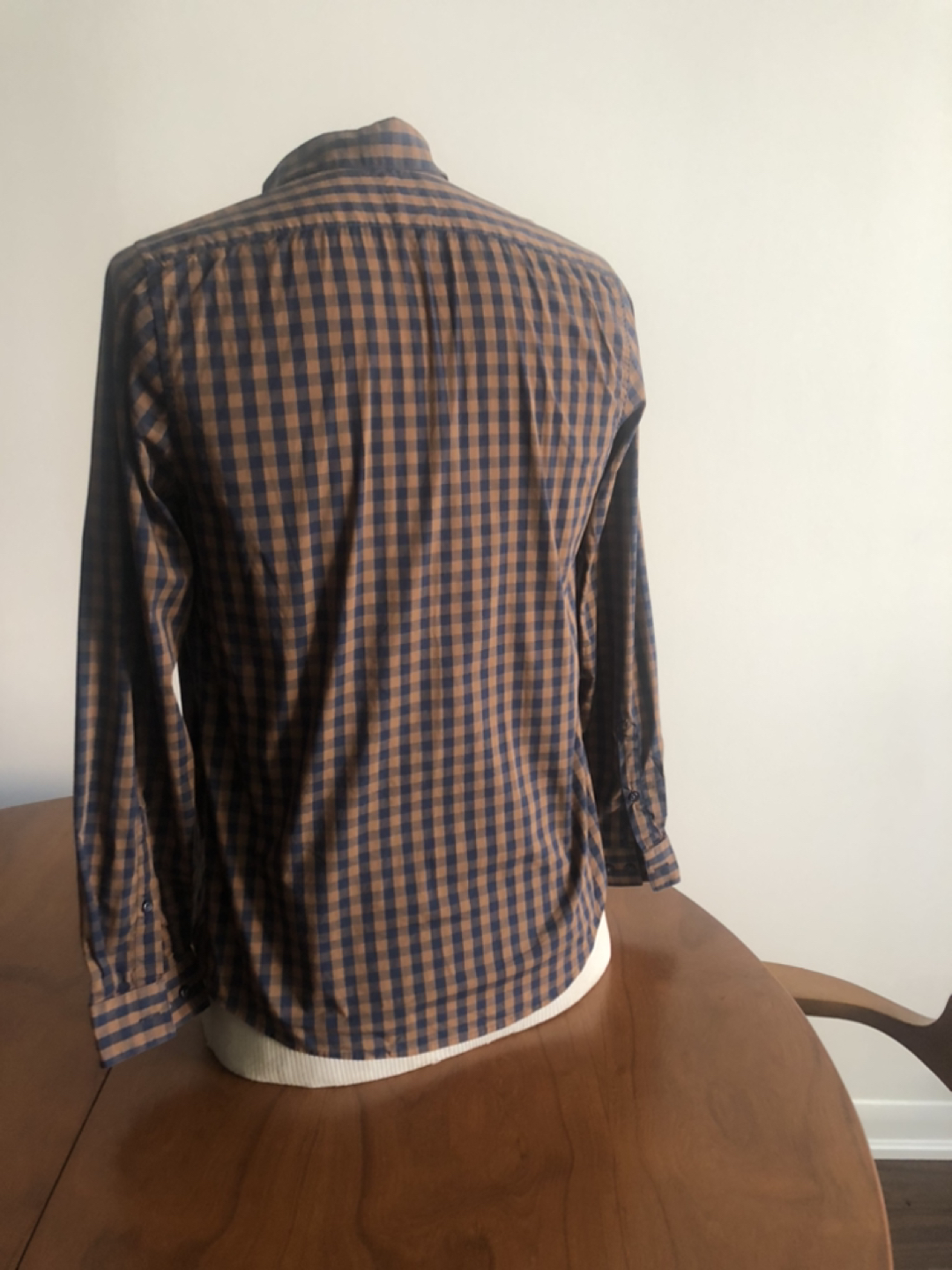 Men’s Check Button Up Long Sleeve image indicator(2)
