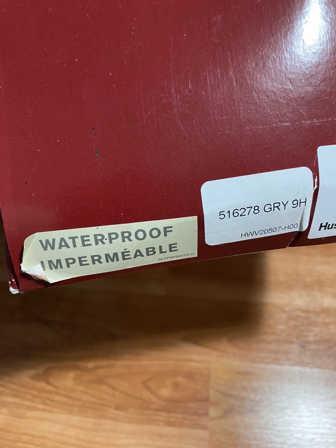 Hush Puppies Ani Hyde Ankle Boots Waterproof Smoke Suede 9.5 image indicator(6)