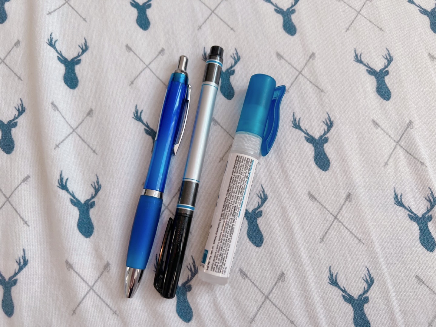 Ballpen,  Gel pen,  Sanitizer spray New 🏀 image indicator(2)