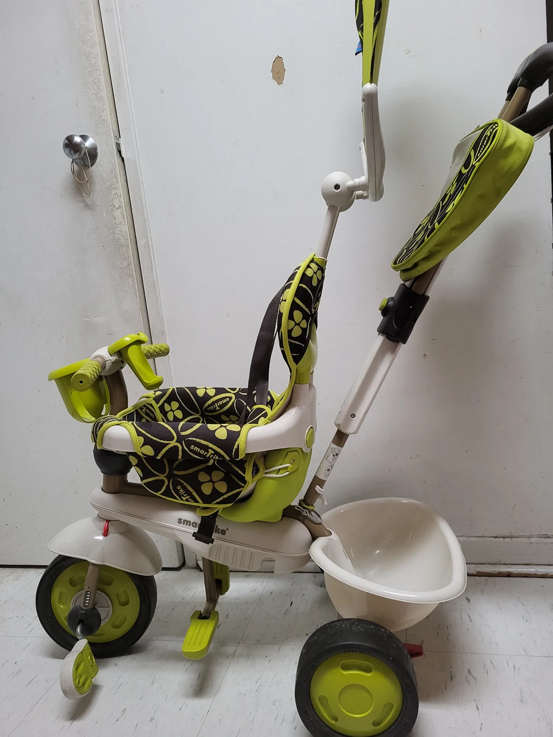 Smart Trike Dream with touch steering 4 in 1 Trike(green/black)