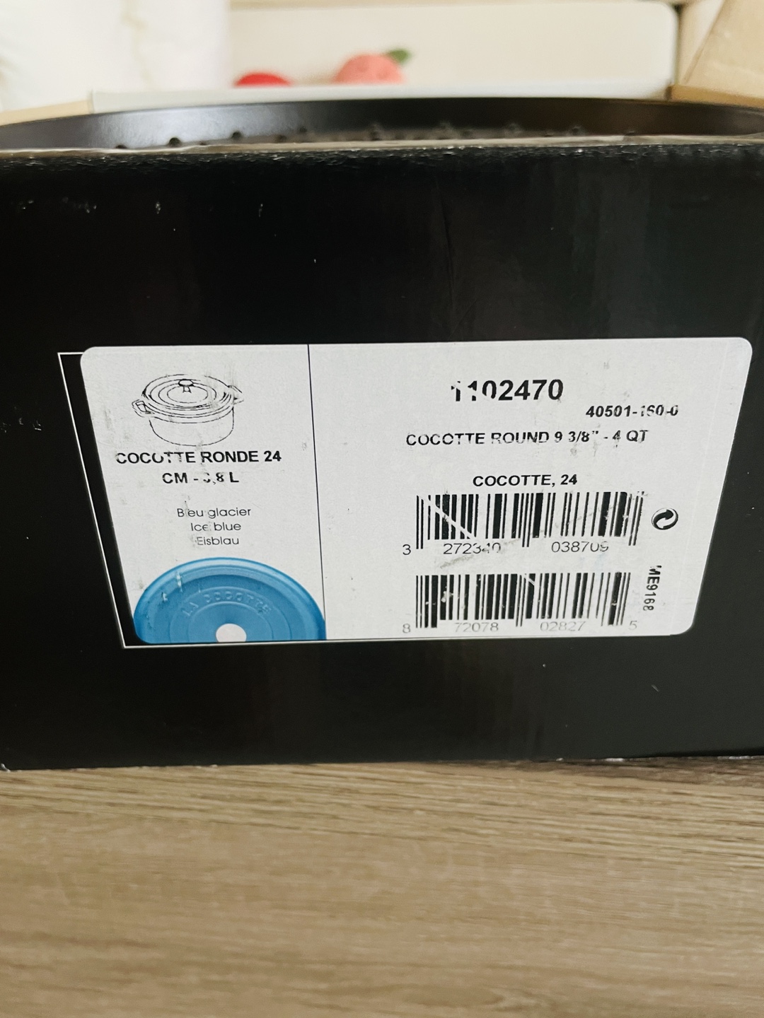 STAUB 24cm round cocotte brand new in box thumbnail