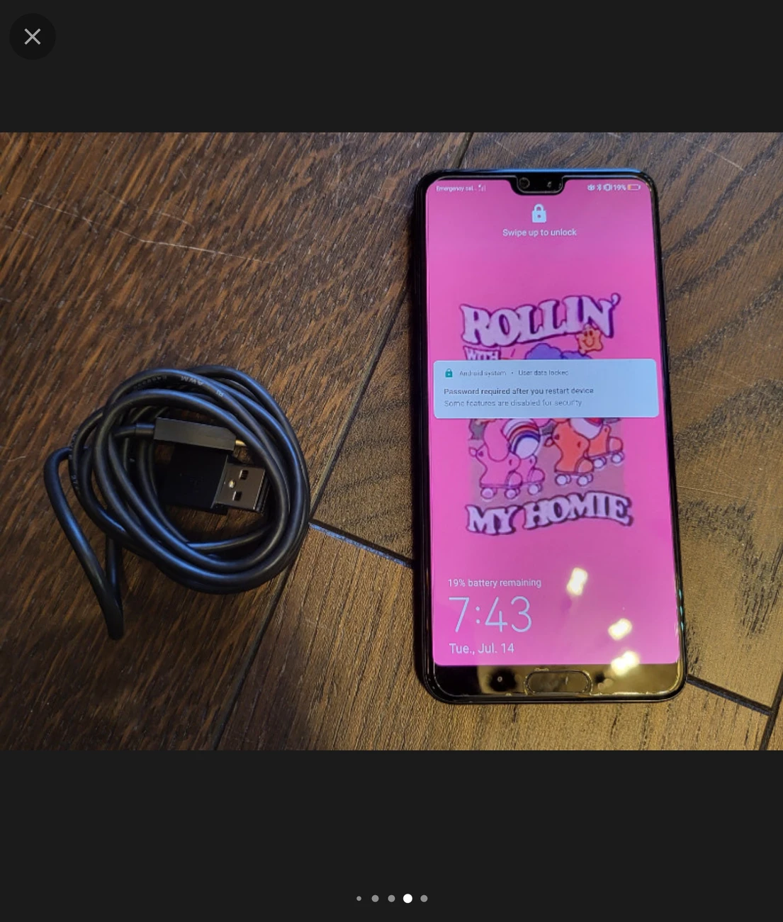 HUAWEI P20 Pro - Unlocked Phone - (Black) - 128GB - photo 2