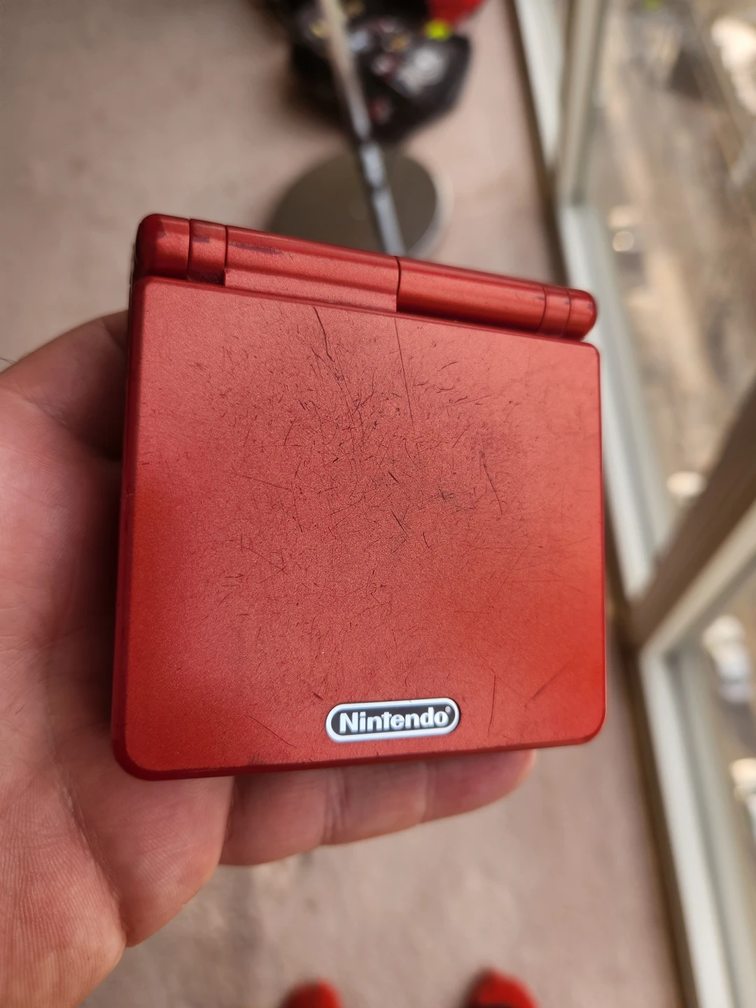 Gameboy Advanced SP (001) with charger image indicator(2)