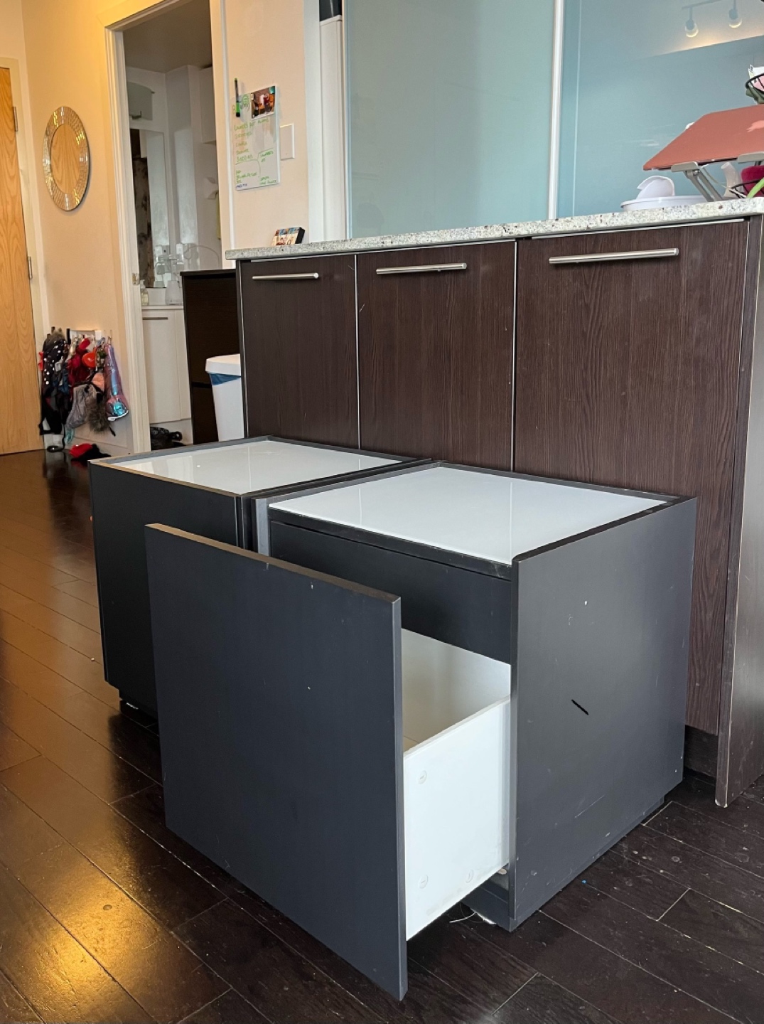 Side table pair for sale