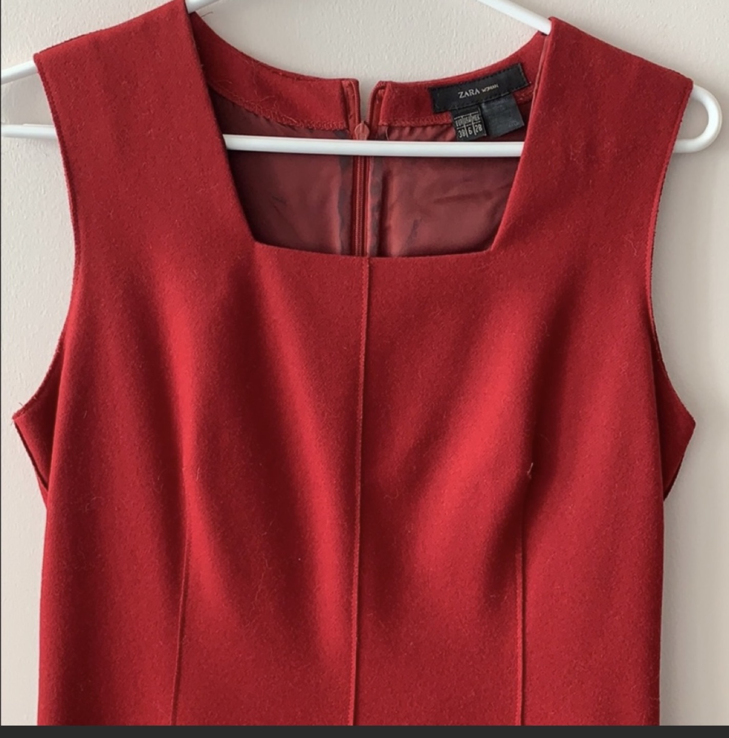 Zara lined wool dress - photo 4
