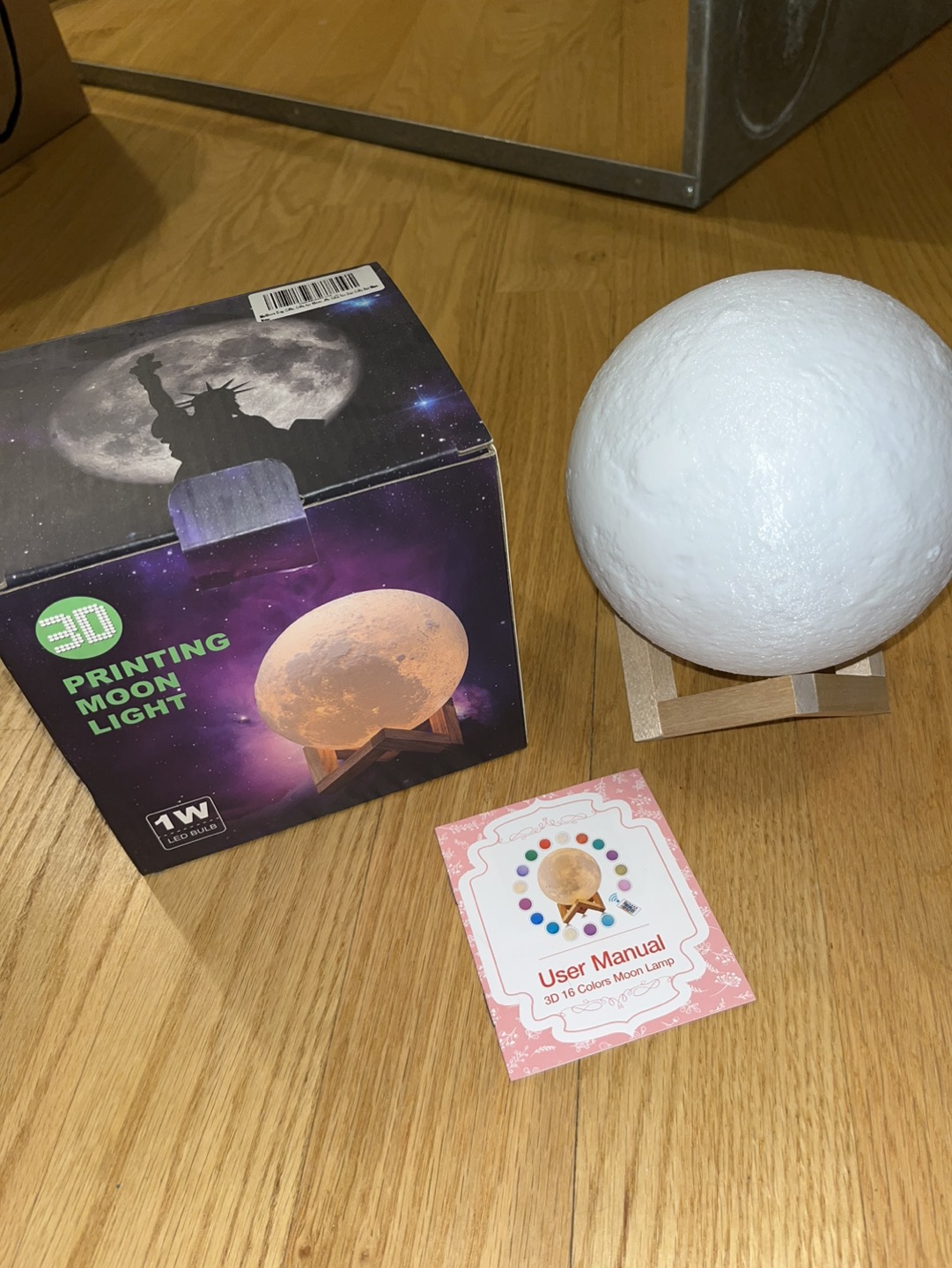 Moon color lamp
