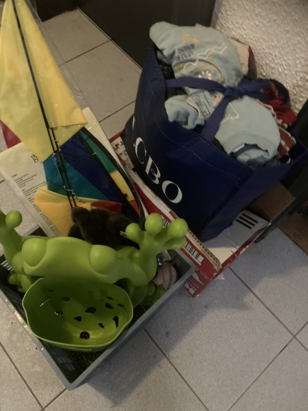 Moving baby stuff
