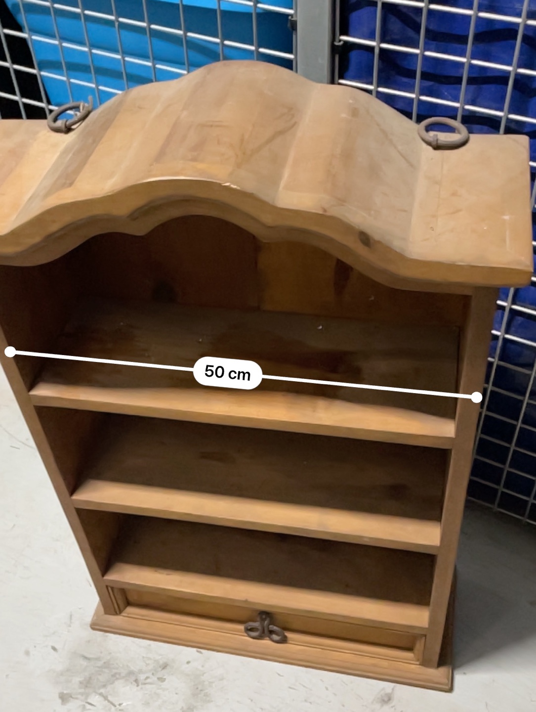 Wooden bookshelf - photo 4