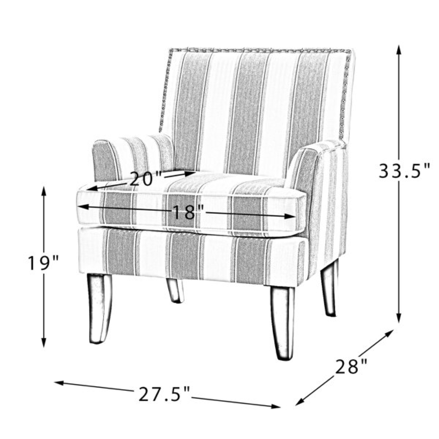Like new accent chair - photo 5