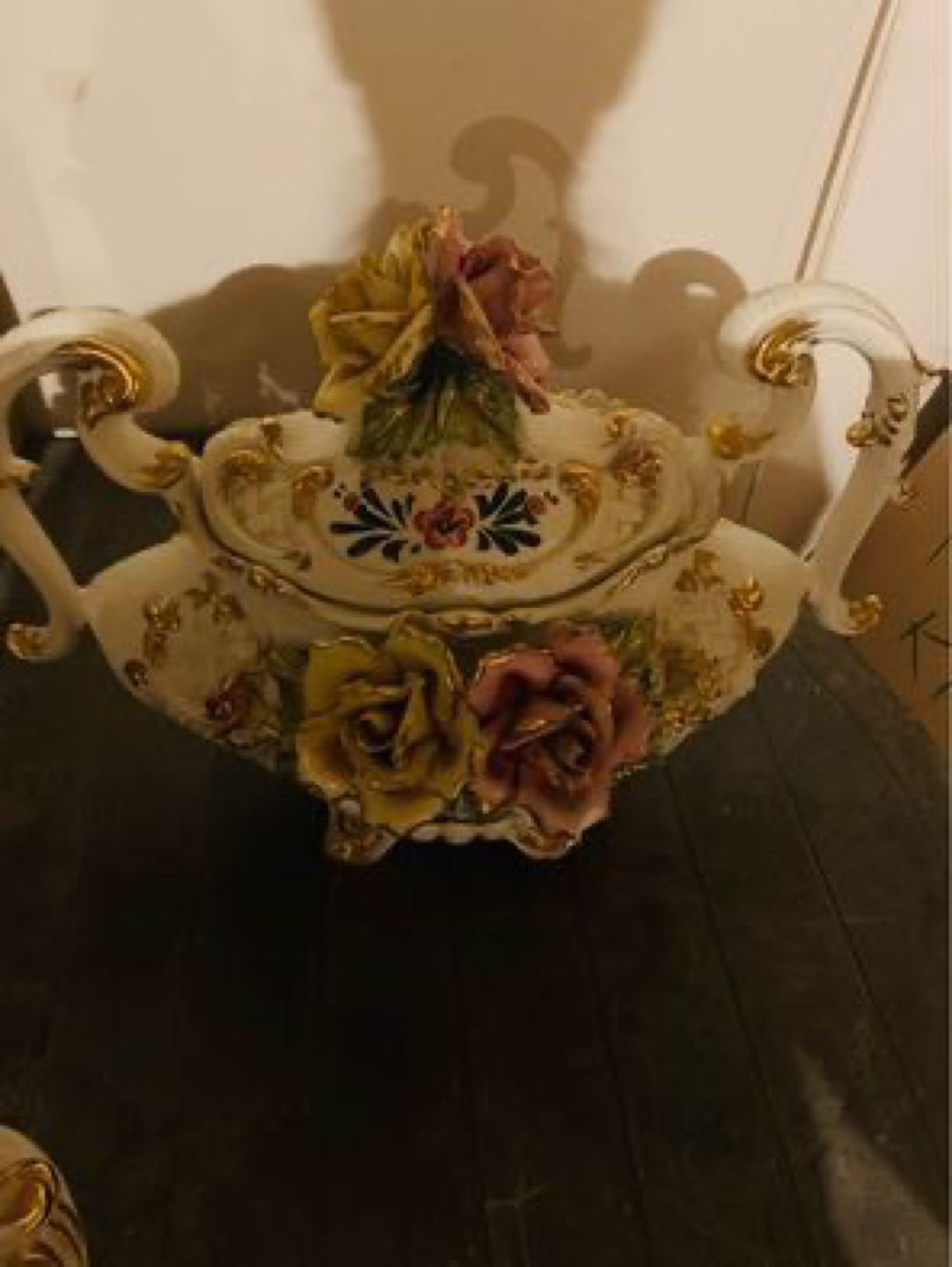 Vintage Capodimonte Large table set - photo 2