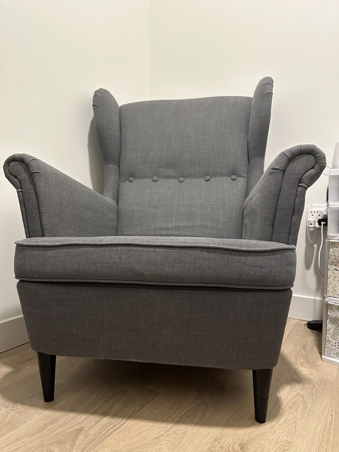 Gray arm chair - photo 3