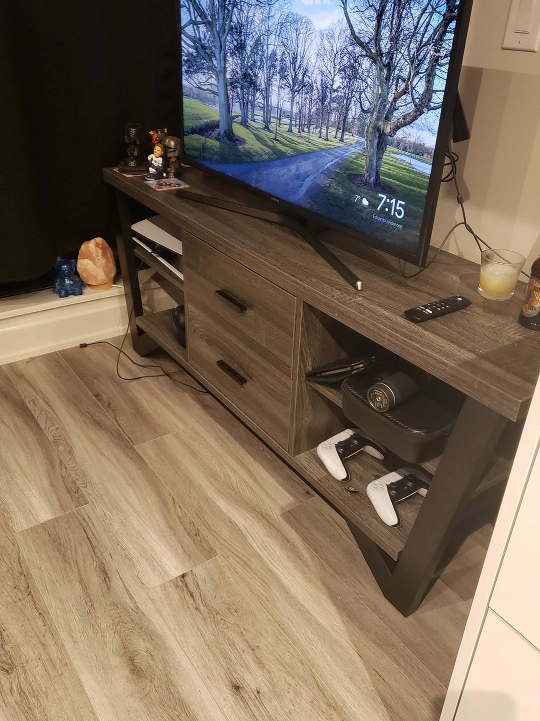 TV stand with storage ( 60 inches width ) - photo 2