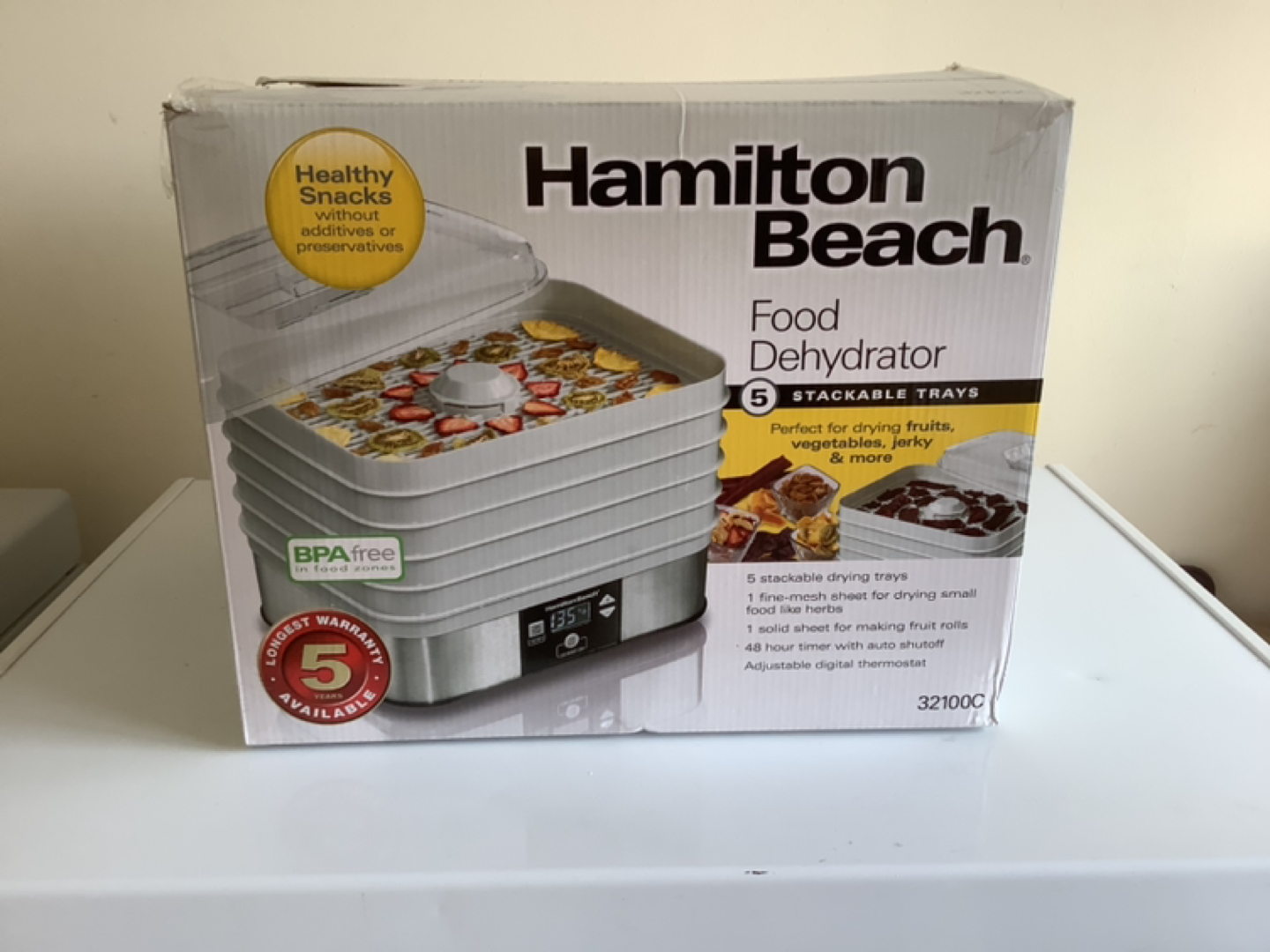 Hamilton beach food dehydrator