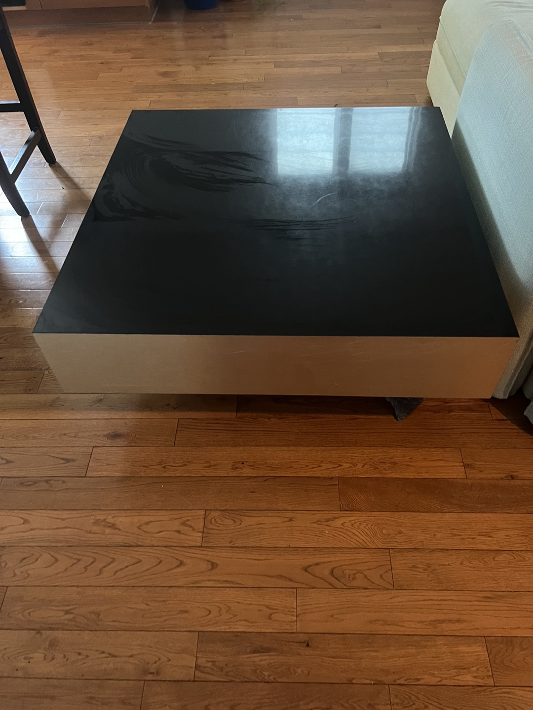 Black & Gold Coffee Table