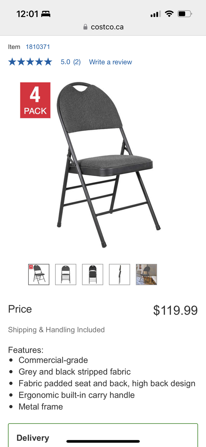 Folding chair