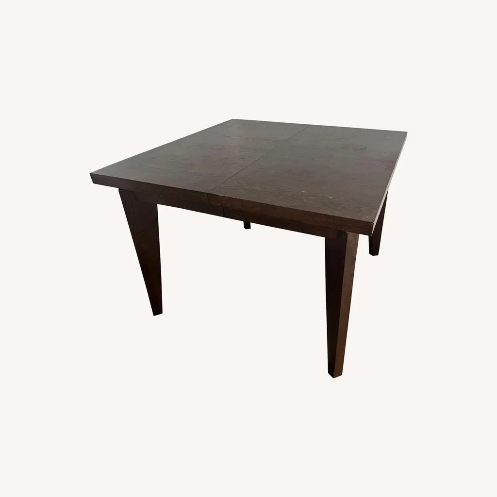 extendable wood dining table thumbnail