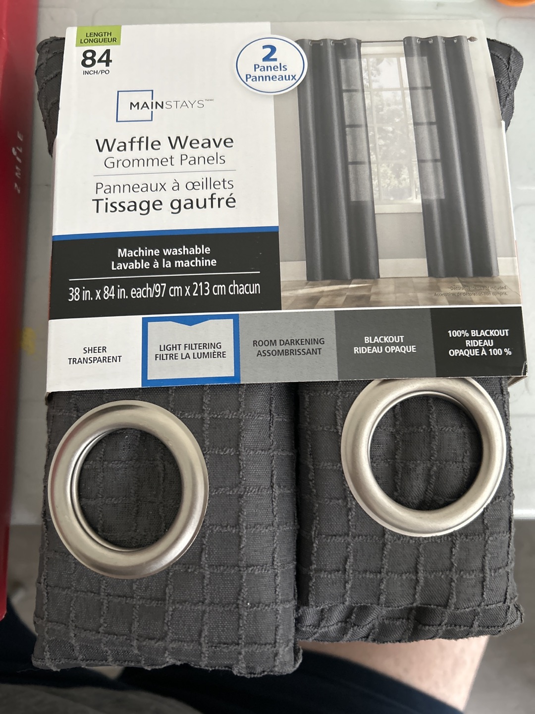 Curtains brand new