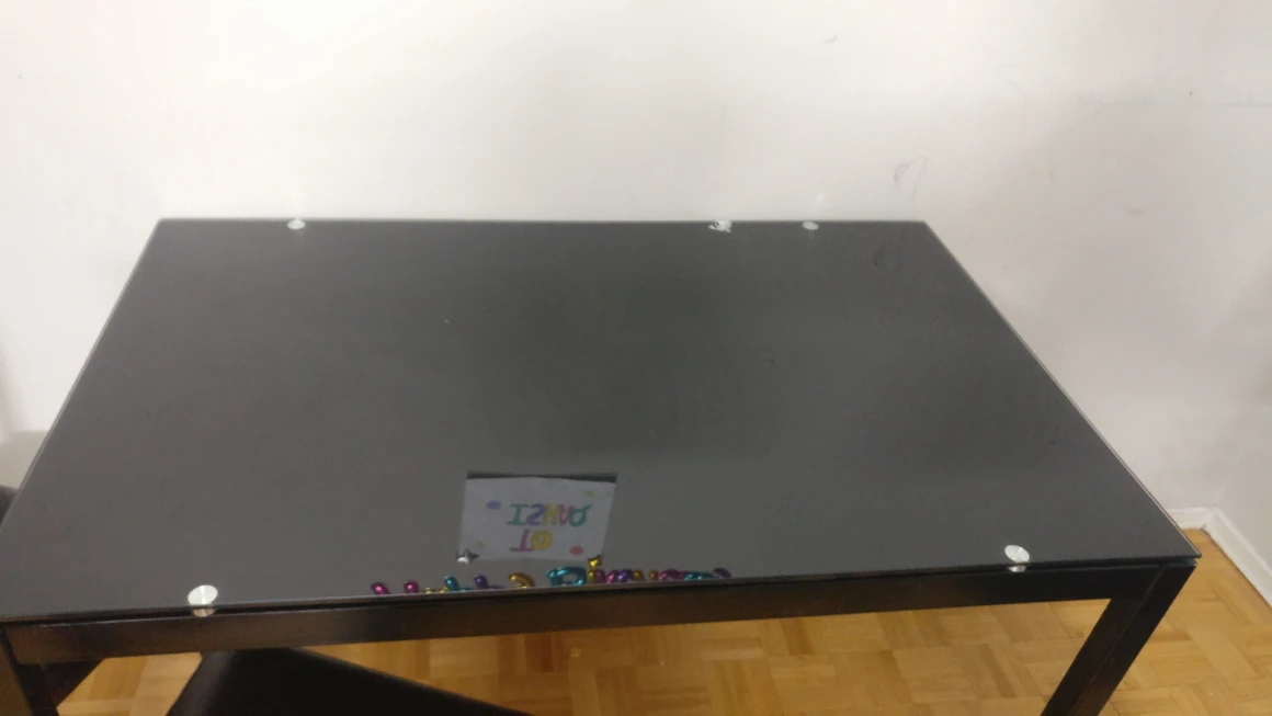 Glass dining table - photo 2