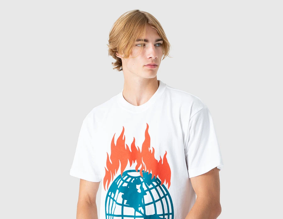 OBEY Don't just watch it burn Sustainable T-shirt - photo 2
