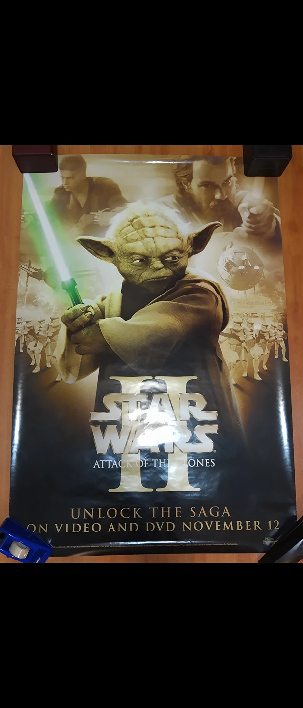 Star Wars Episode 2 Movie Poster 💸