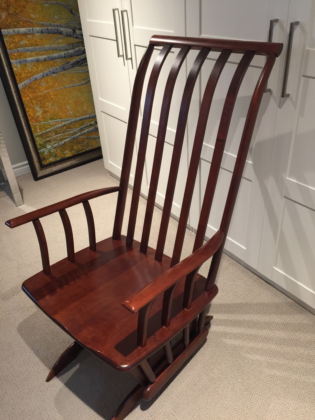 Solid wood Beautiful rocking chair