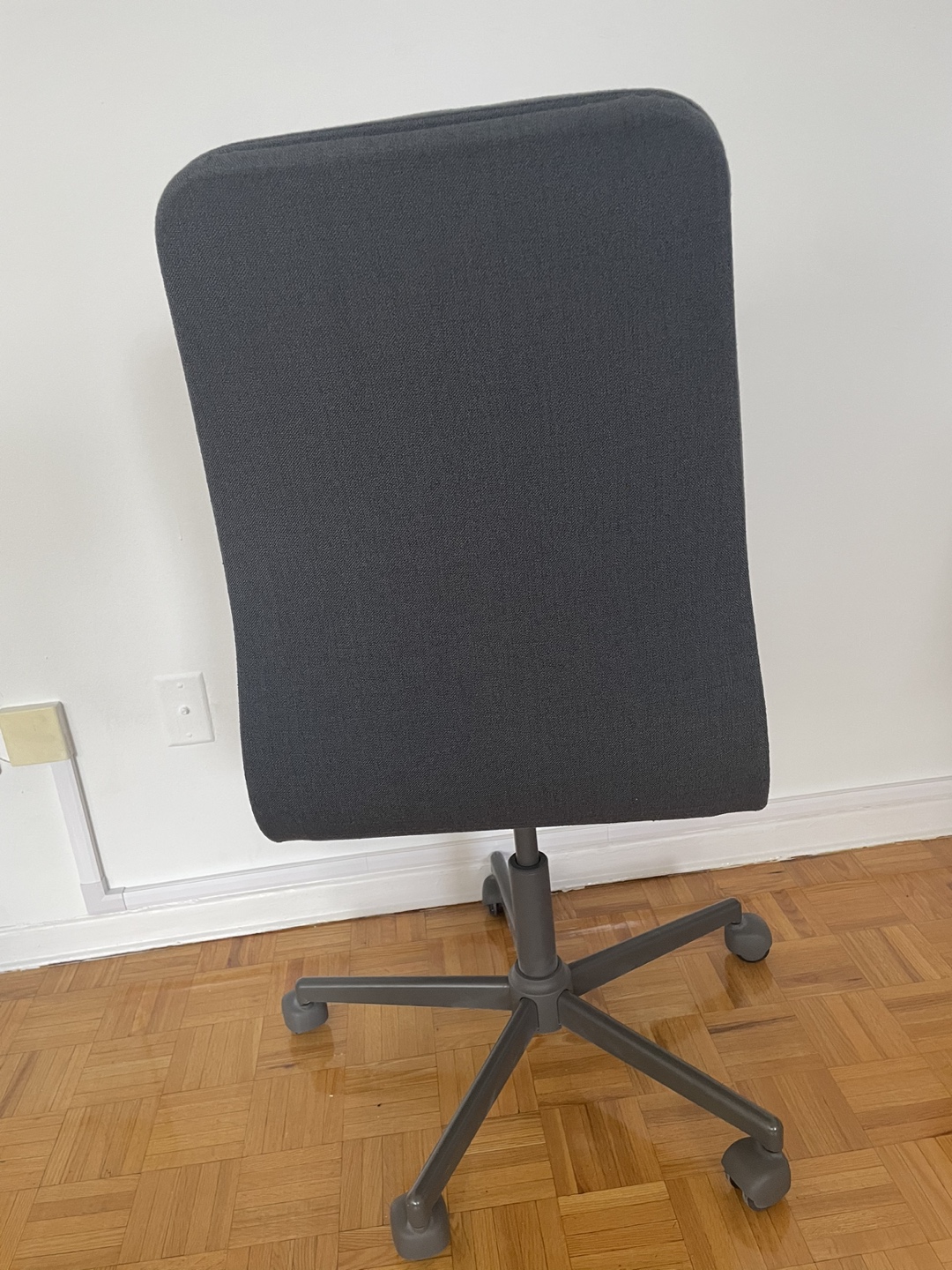 MULLFJÄLLET Conference chair with casters, wNaggen dark gray - photo 4
