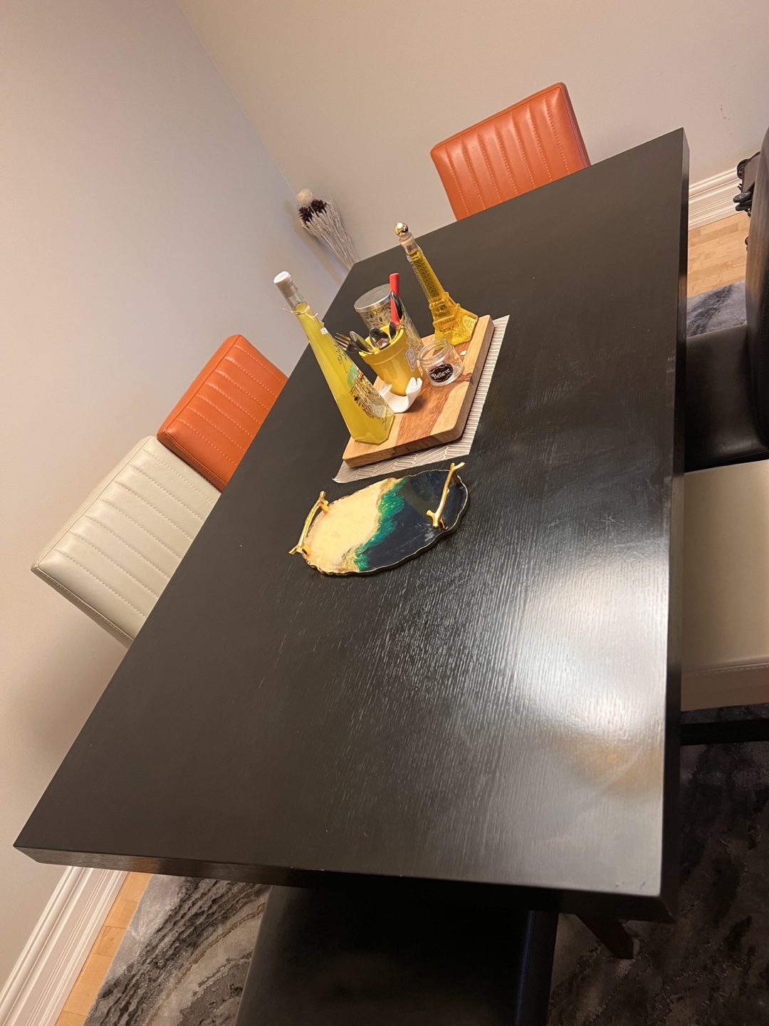 Designer Dining table & set of 6 chairs - photo 3