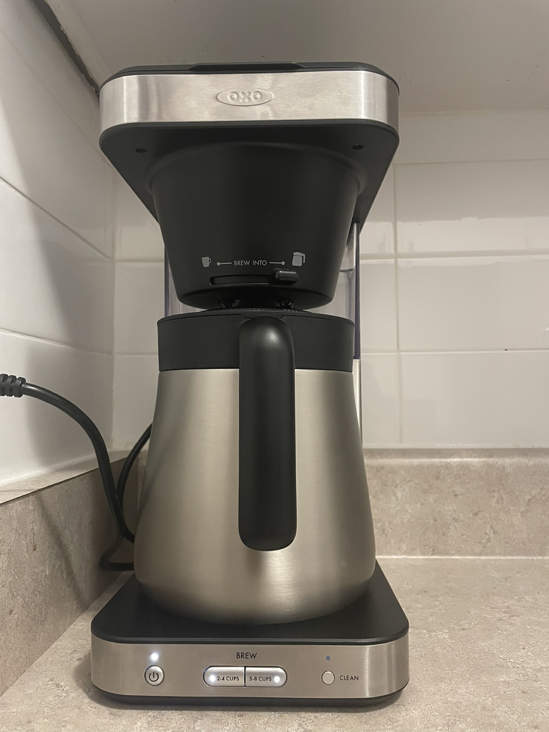 OXO Brew 8 Cup Coffee Maker, Stainless Steel
