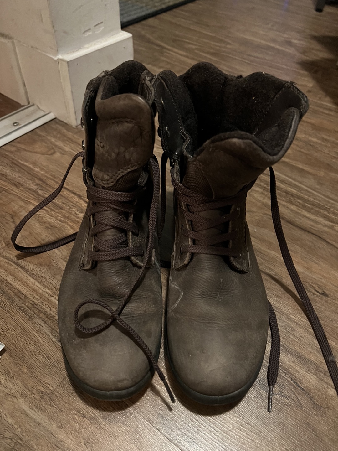 Ecco brown boots #freecycle thumbnail