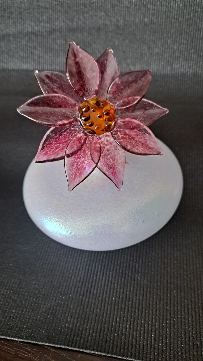 Beautiful Vintage Lavender perfume bottle thumbnail