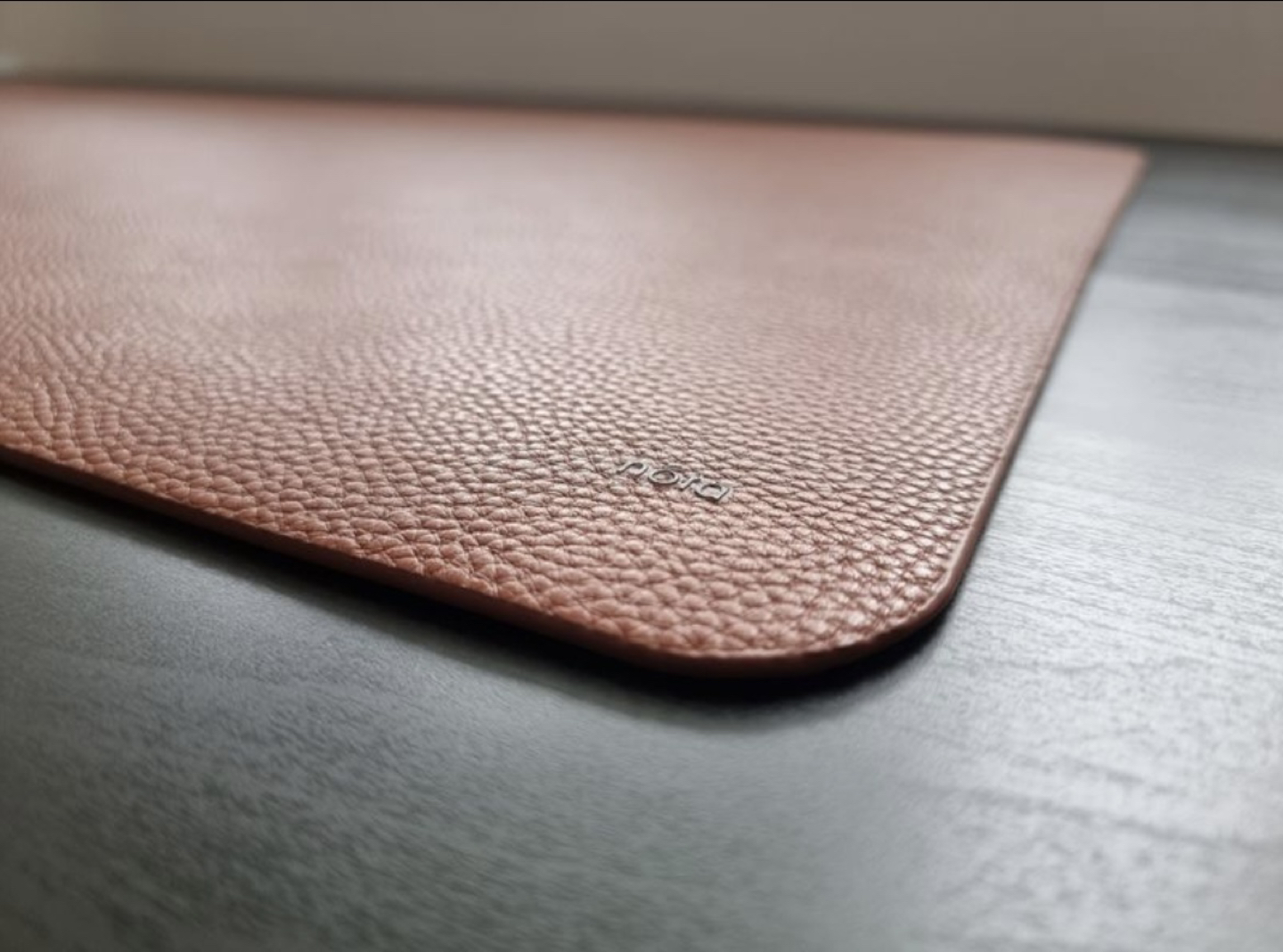 Mousepad NOTA - Brown leather (80x40)cm - photo 2
