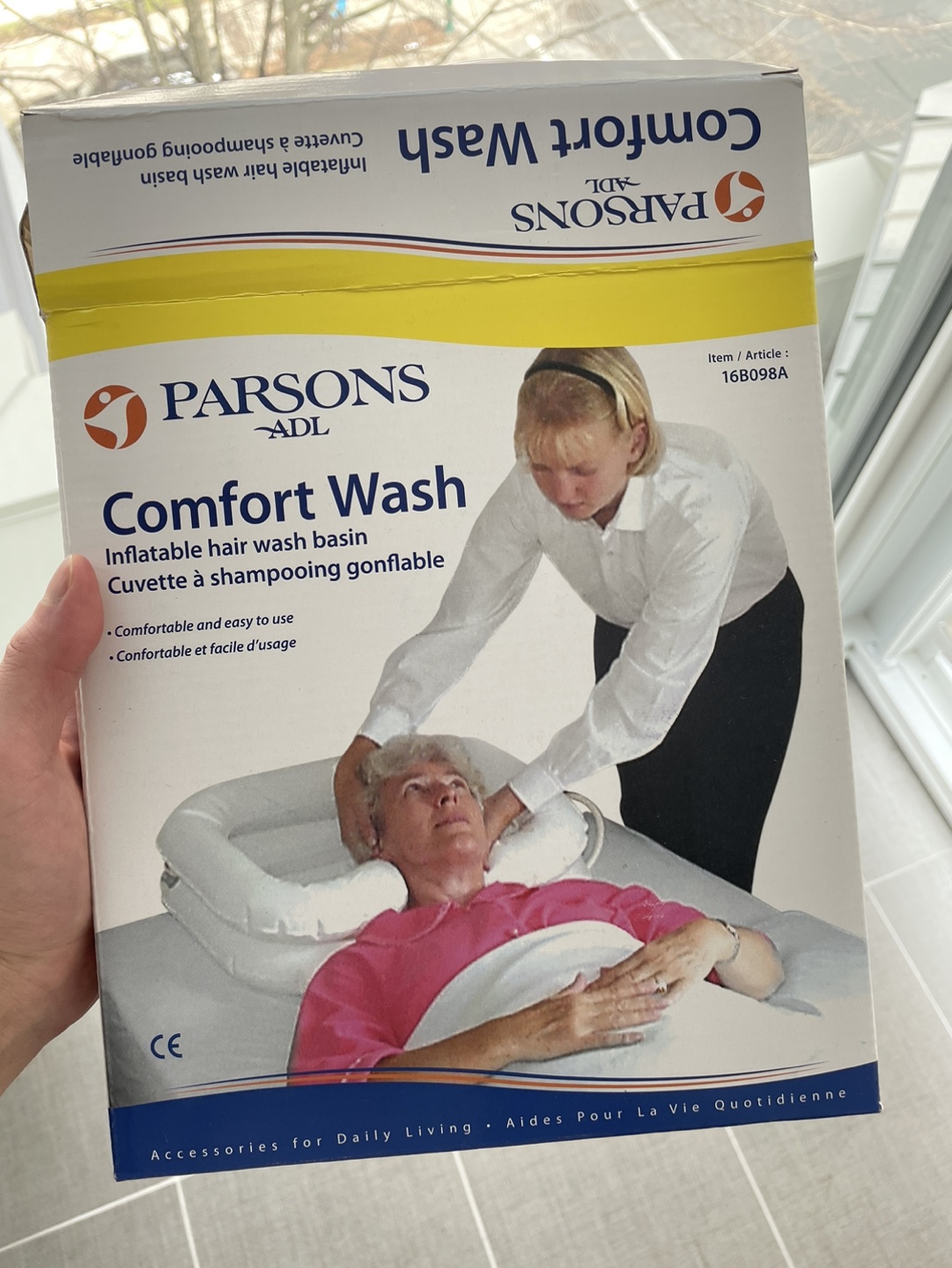 HAIR WASH INFLATABLE SHAMPOO BASIN thumbnail