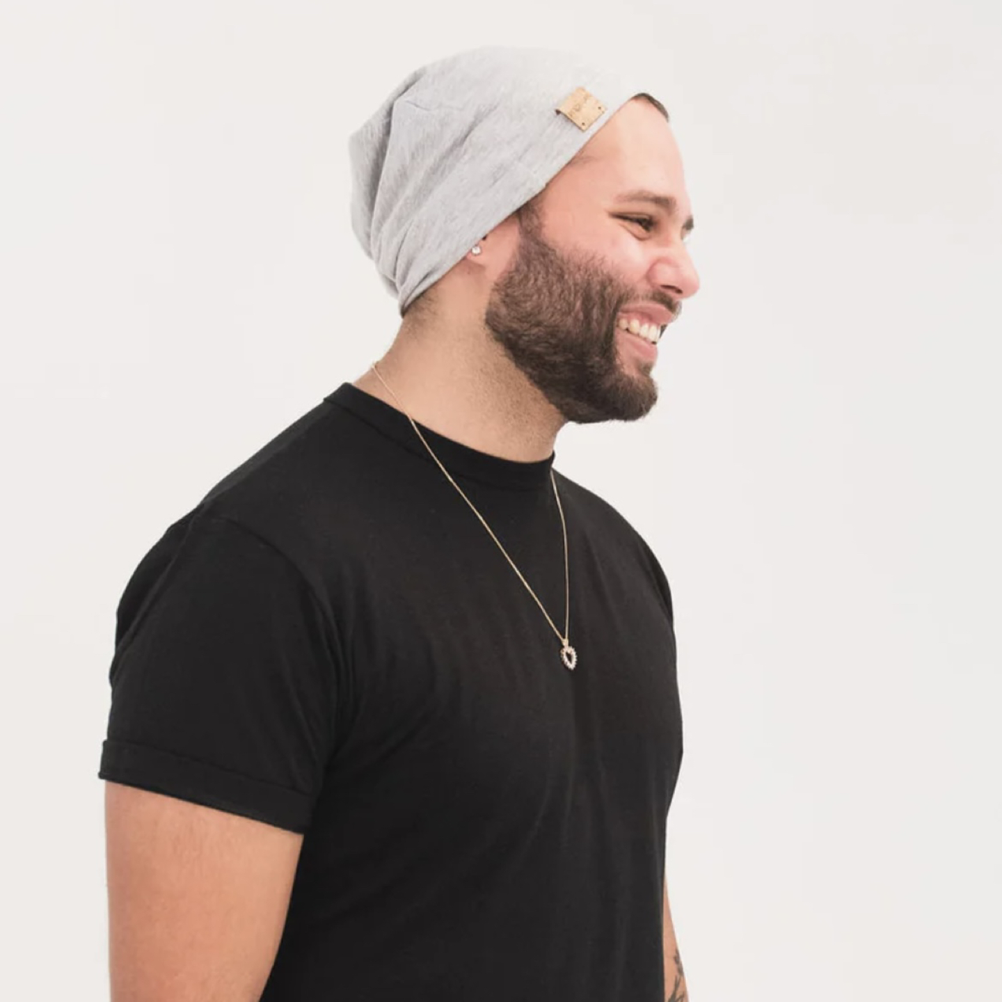 *NEW* Bamboo Slouchy BEANIE - adult Unisex thumbnail