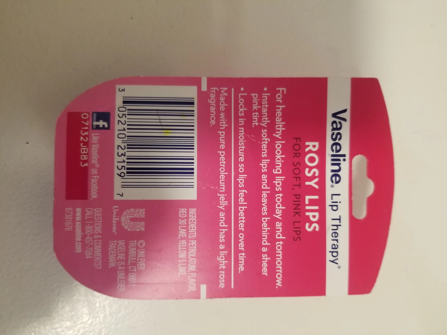 Vaseline rosy lips tiny - photo 2