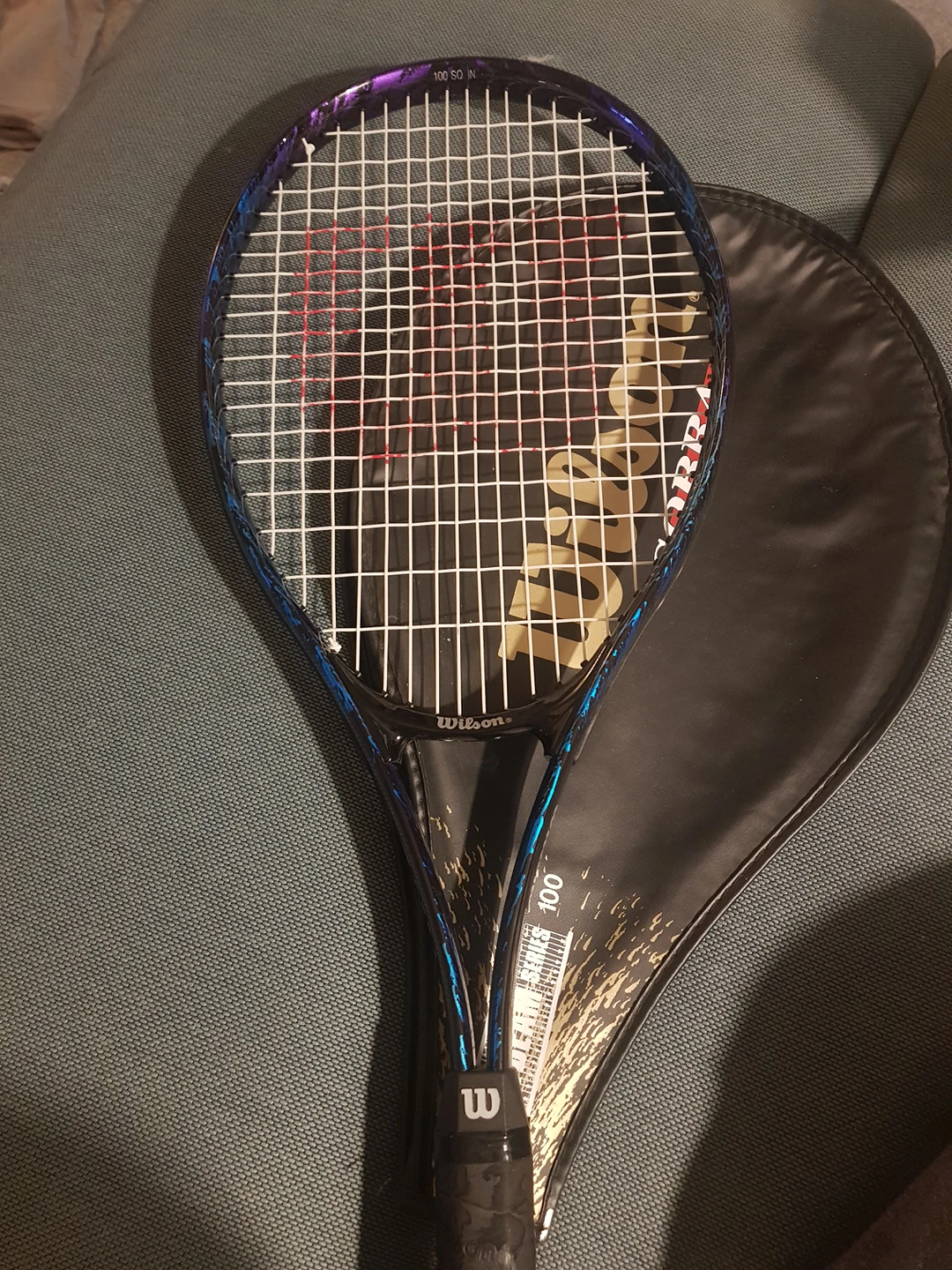 Tennis Racket with Cover 🏀