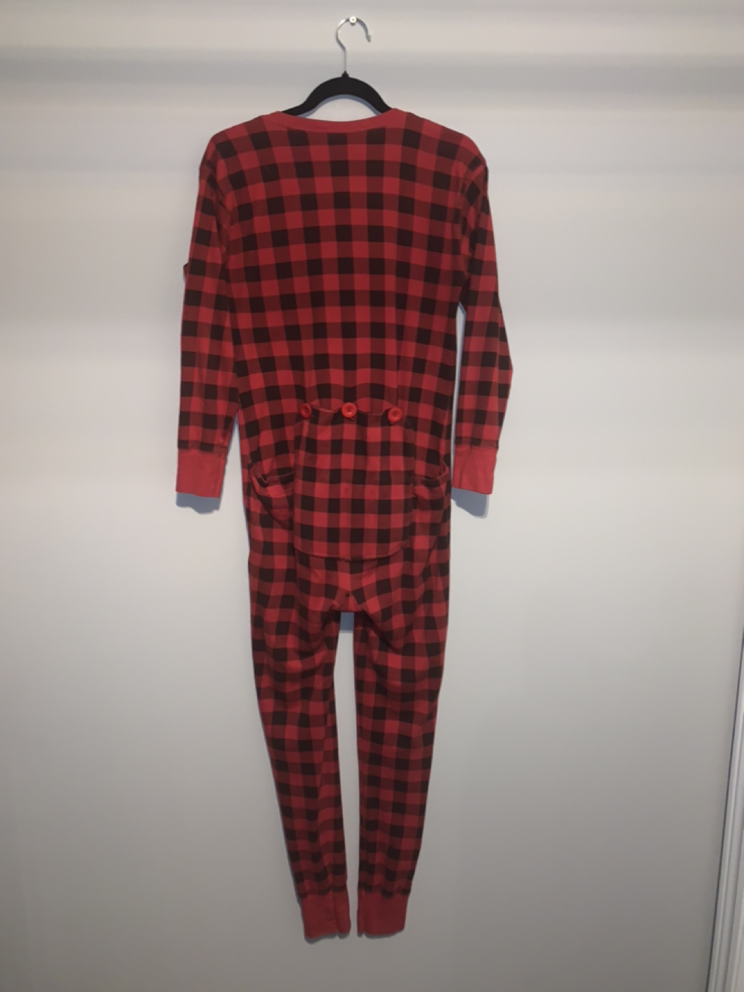 Buffalo Plaid Onesie Pajama thumbnail