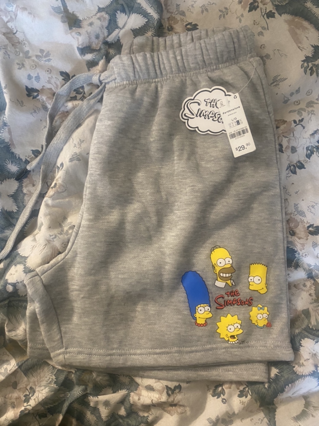 Simpsons t-shirt and shorts thumbnail