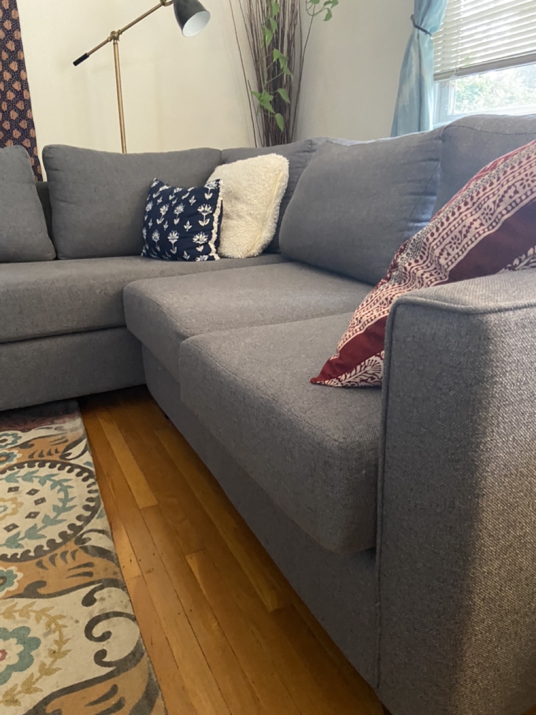 Blue Sectional Couch *available Apr 26, 27th or 28th** - photo 4
