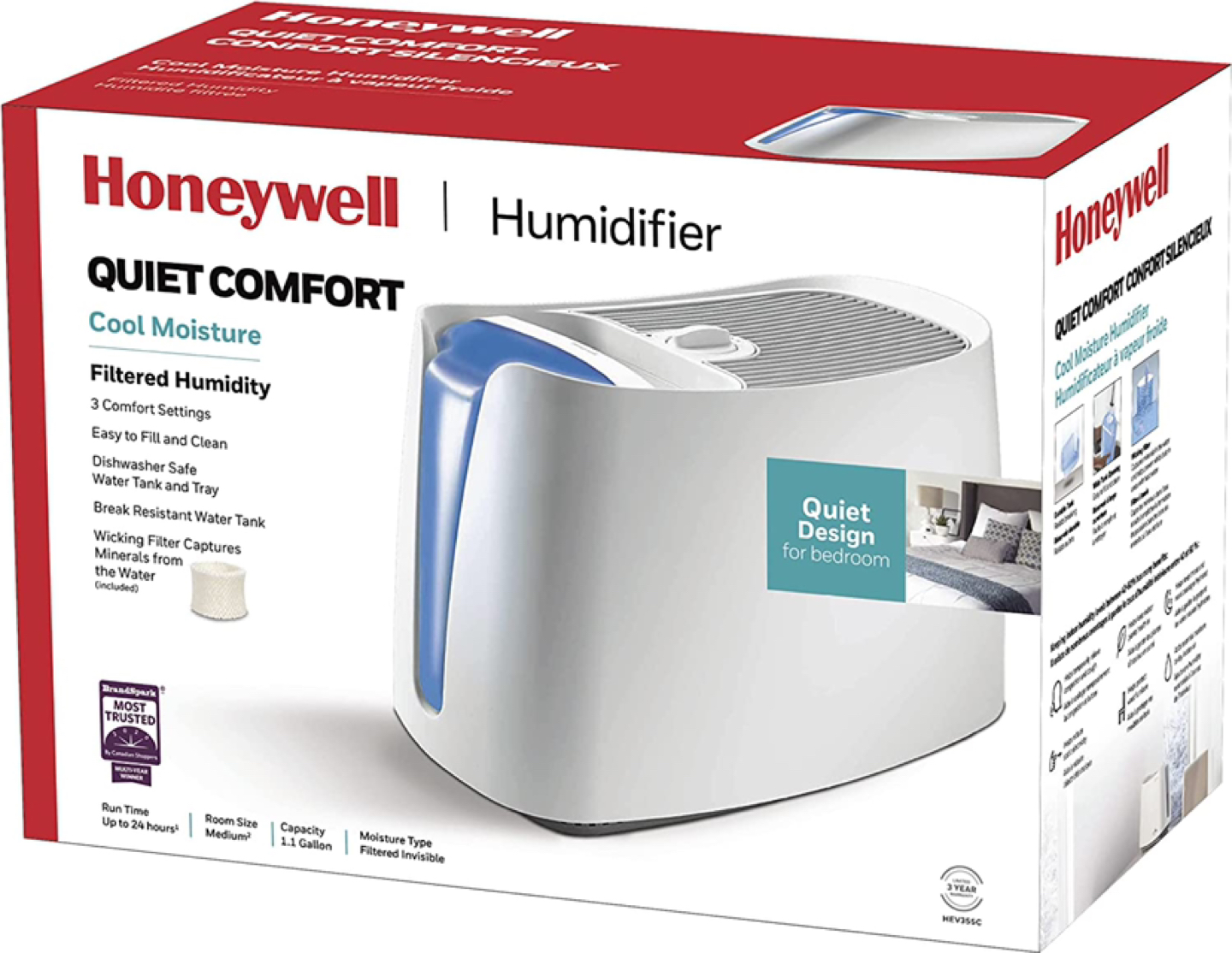 Honeywell QuietCare Humidifier ⭐ MUST GO BY MID APRIL ⭐ - photo 4